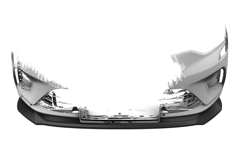 CSR Frontspoiler | Cup-Spoilerlippe mit ABE für Renault Clio V CSL520-C Carbon Look Hochglanz (keine Lackierung erforderlich)