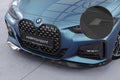 CSR Frontspoiler | Cup-Spoilerlippe mit ABE für BMW 4er (G22/G23) M-Paket und M440 CSL524-S Strukturiert schwarz matt (keine Lackierung erforderlich)
