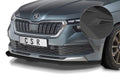 CSR Frontspoiler | Cup-Spoilerlippe mit ABE für Skoda Kamiq CSL527-L Unlackiert roh (Lackierung erforderlich)