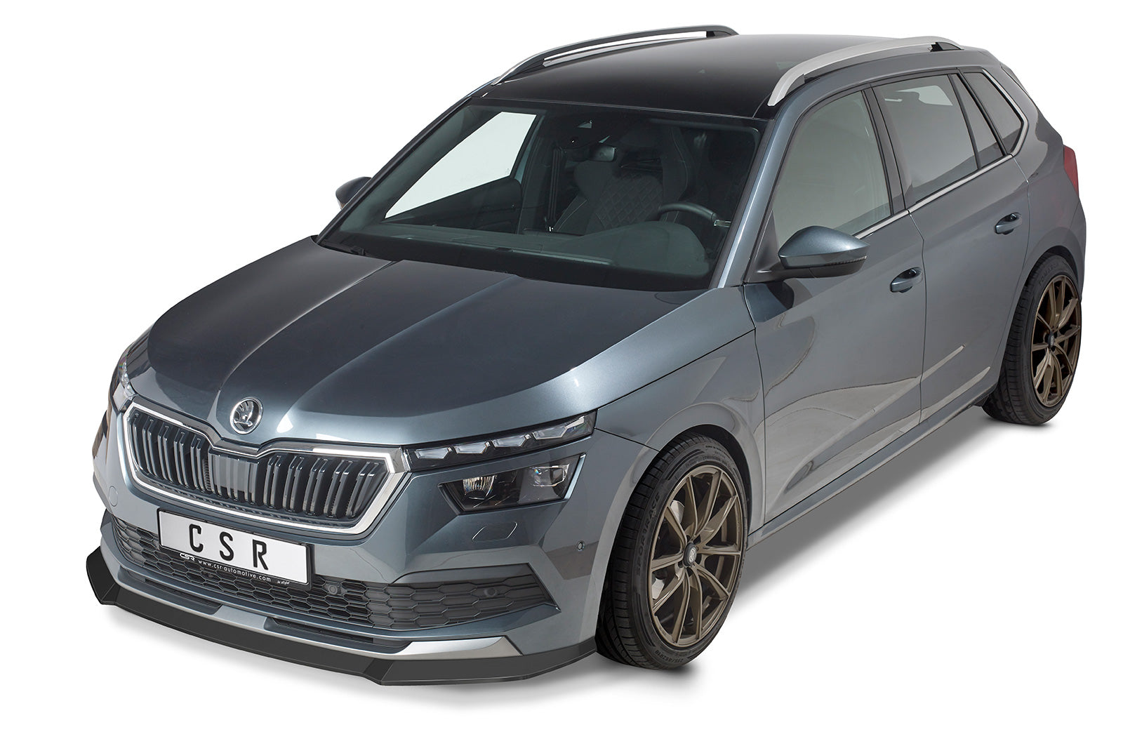 CSR Frontspoiler | Cup-Spoilerlippe mit ABE für Skoda Kamiq CSL527