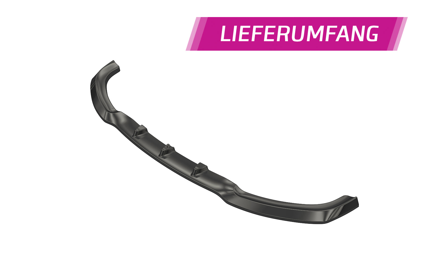 CSR Frontspoiler | Cup-Spoilerlippe mit ABE für Mini Cooper Coupe JCW (R58/R59) CSL529-L Unlackiert roh (Lackierung erforderlich)