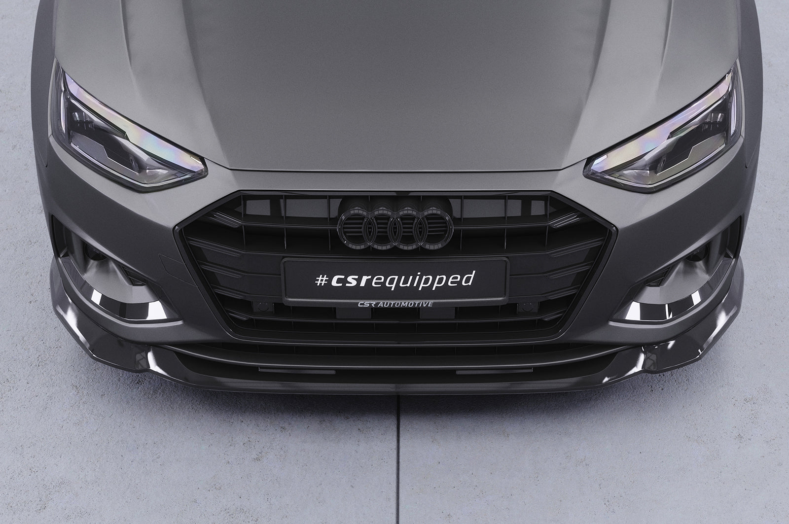 CSR Frontspoiler | Cup-Spoilerlippe mit ABE für Audi A4 B9 (Typ 8W) CSL530