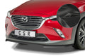 CSR Frontspoiler | Cup-Spoilerlippe mit ABE für Mazda CX3 CSL533-C Carbon Look Hochglanz (keine Lackierung erforderlich)