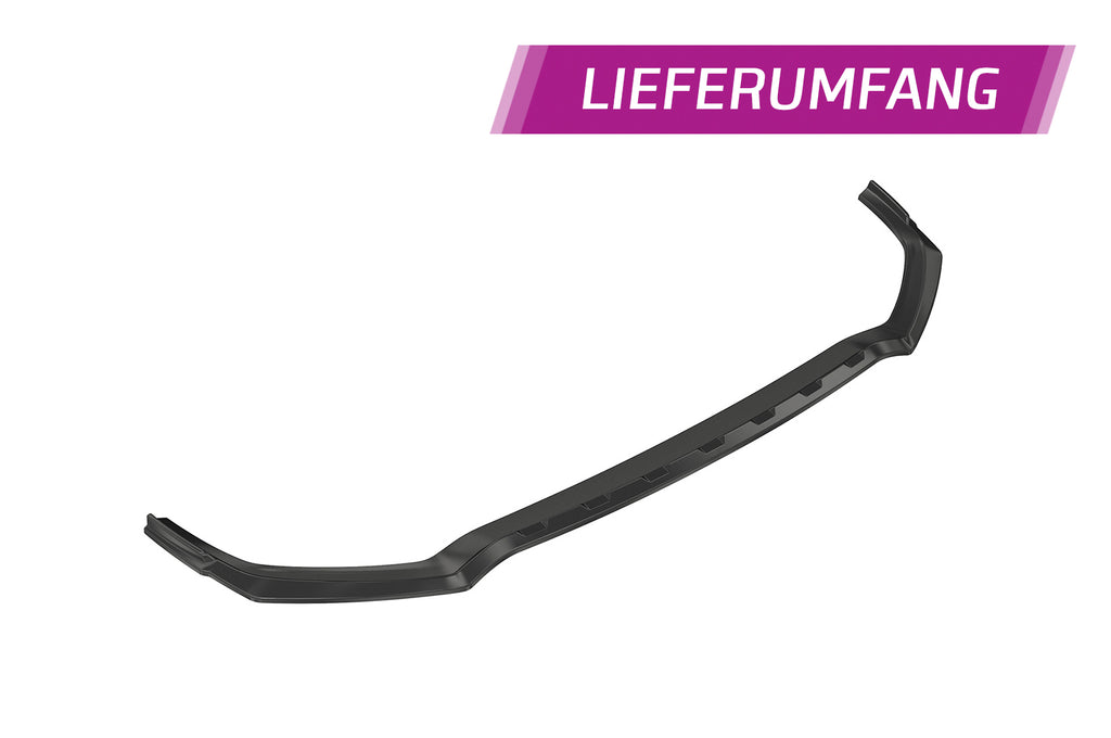 CSR Frontspoiler | Cup-Spoilerlippe mit ABE für Toyota GR Yaris (XP21) CSL535-S Strukturiert schwarz matt (keine Lackierung erforderlich)