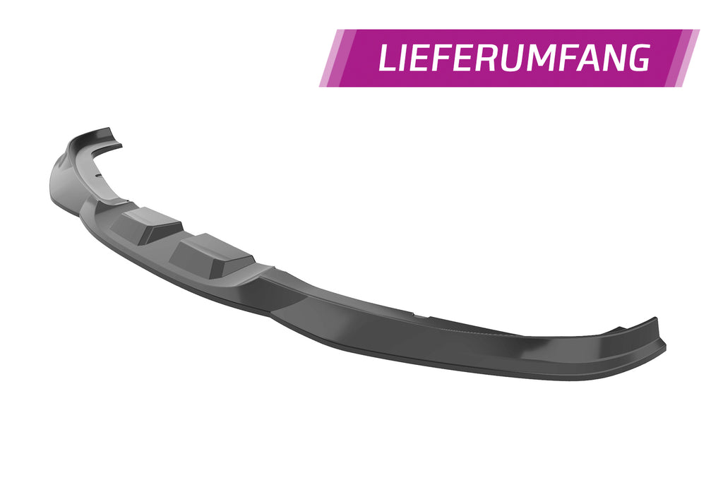 CSR Frontspoiler | Cup-Spoilerlippe mit ABE für BMW 3er (E90/E91) Limousine und Touring CSL536-C Carbon Look Hochglanz (keine Lackierung erforderlich)