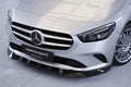 CSR Frontspoiler | Cup-Spoilerlippe mit ABE für Mercedes-Benz B-Klasse W247 CSL537-S Strukturiert schwarz matt (keine Lackierung erforderlich)