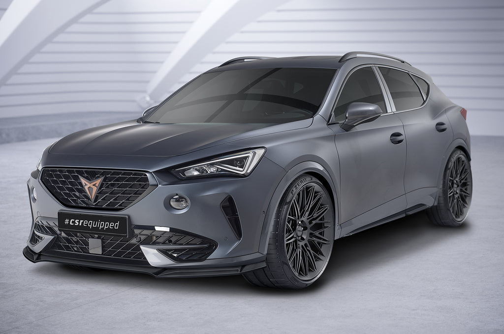CSR Frontspoiler | Cup-Spoilerlippe mit ABE für Cupra Formentor CSL541-L Unlackiert roh (Lackierung erforderlich)