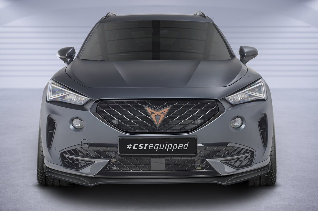 CSR Frontspoiler | Cup-Spoilerlippe mit ABE für Cupra Formentor CSL541-L Unlackiert roh (Lackierung erforderlich)