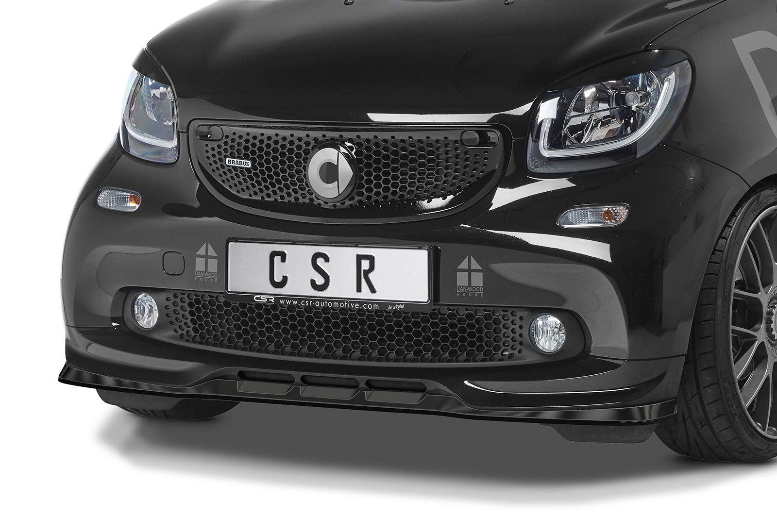 CSR Frontspoiler | Cup-Spoilerlippe mit ABE für Smart fortwo 453 Brabus CSL542