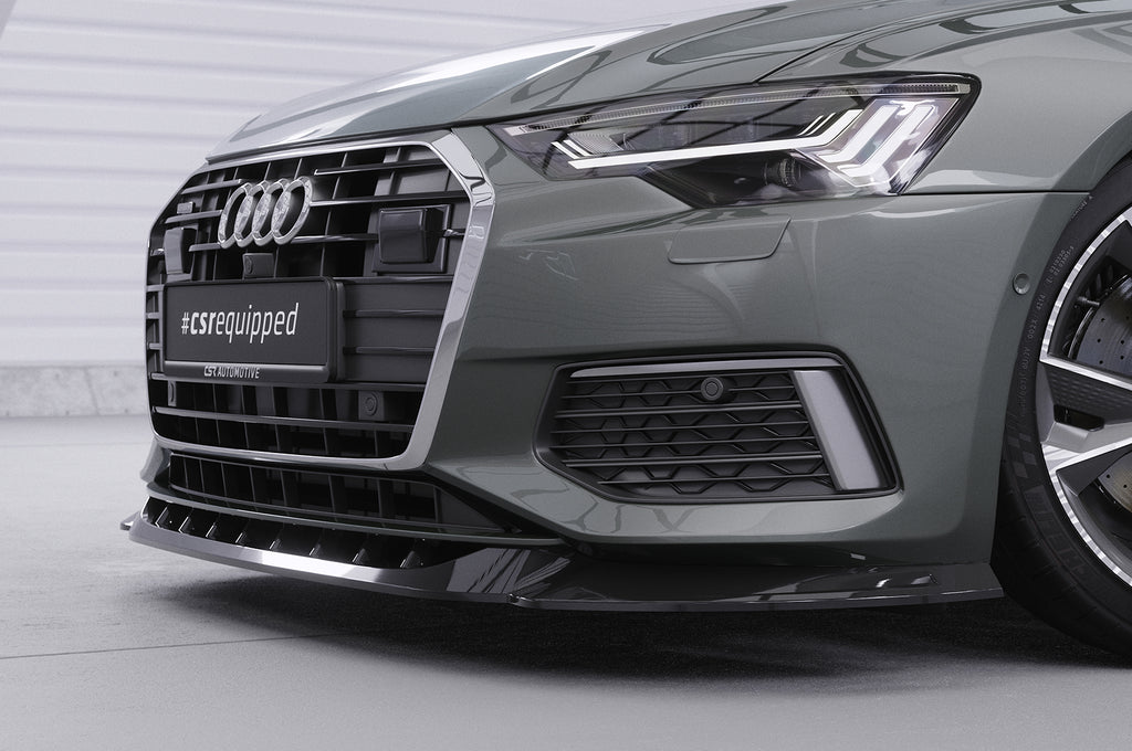 CSR Frontspoiler | Cup-Spoilerlippe mit ABE für Audi A6 C8 (Typ 4K/F2) CSL543