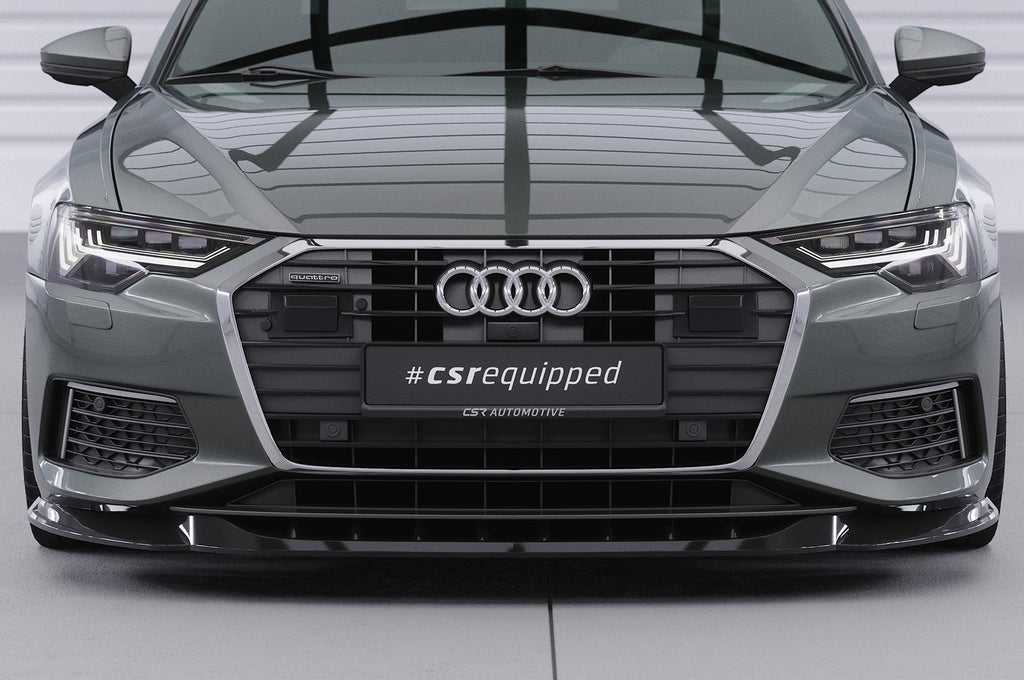 CSR Frontspoiler | Cup-Spoilerlippe mit ABE für Audi A6 C8 (Typ 4K/F2) CSL543