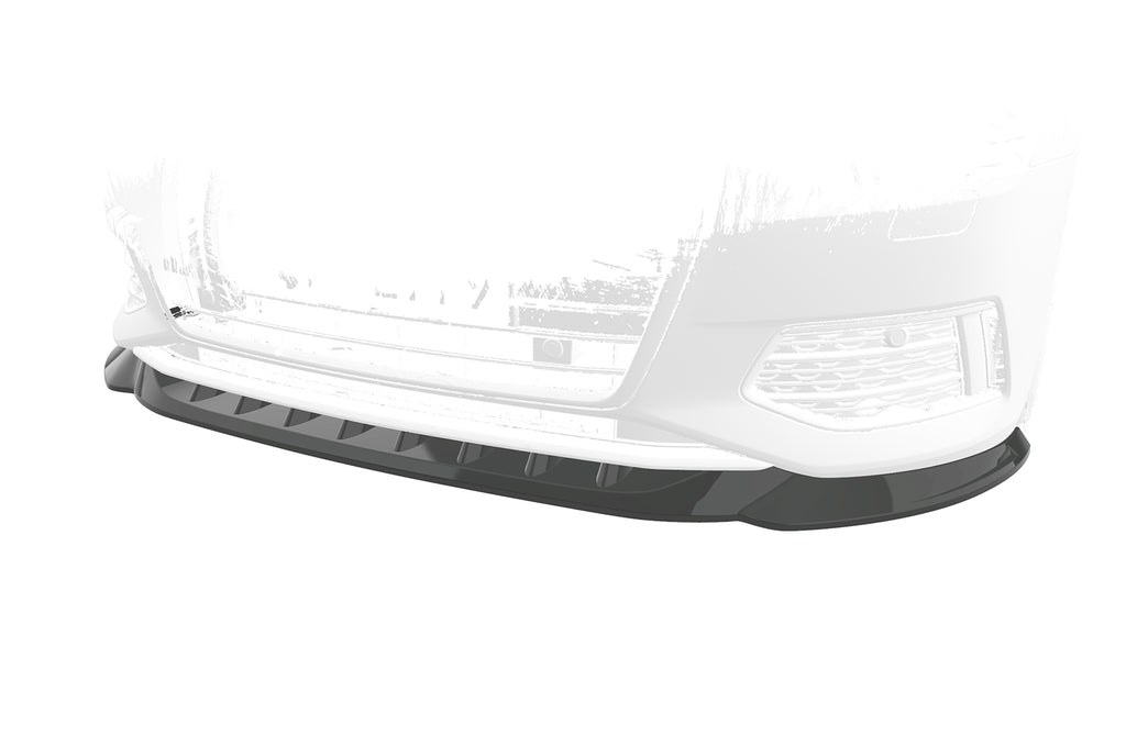 CSR Frontspoiler | Cup-Spoilerlippe mit ABE für Audi A6 C8 (Typ 4K/F2) CSL543-S Strukturiert schwarz matt (keine Lackierung erforderlich)