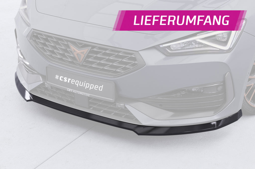 CSR Frontspoiler | Cup-Spoilerlippe mit ABE für Cupra Leon 4 (Typ KL) CSL544