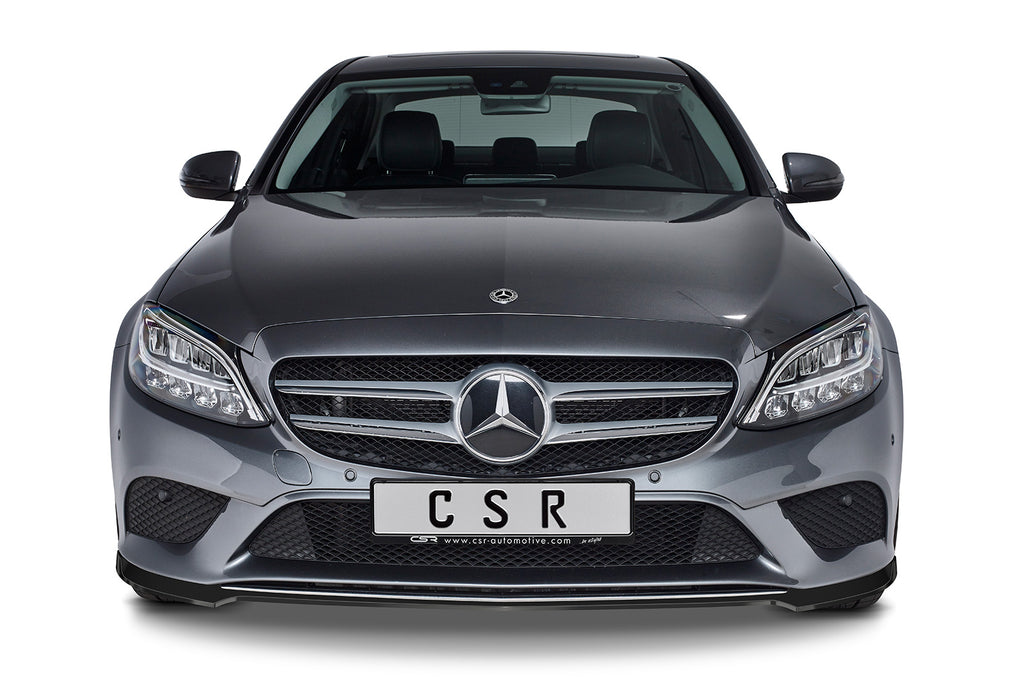 CSR Frontspoiler | Cup-Spoilerlippe mit ABE für Mercedes-Benz C-Klasse W205 CSL546-L Unlackiert roh (Lackierung erforderlich)