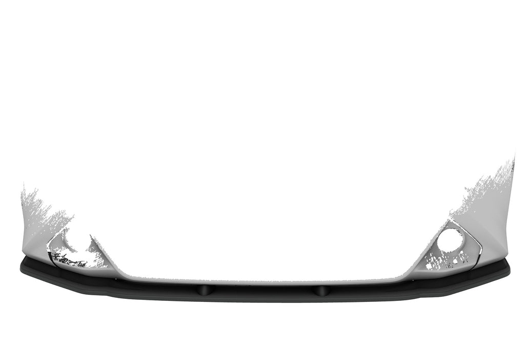 CSR Frontspoiler | Cup-Spoilerlippe mit ABE für Toyota Aygo 2 Facelift CSL548-C Carbon Look Hochglanz (keine Lackierung erforderlich)