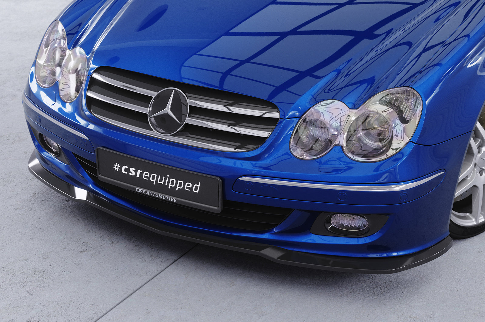 CSR Frontspoiler | Cup-Spoilerlippe mit ABE für Mercedes-Benz CLK A209 / C209 CSL550
