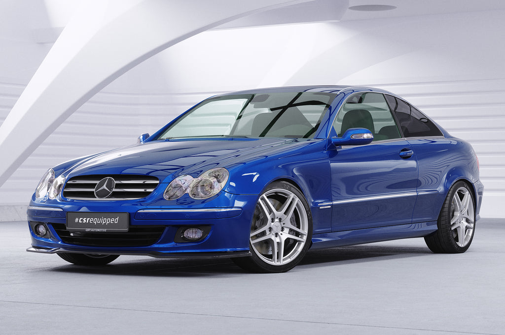 CSR Frontspoiler | Cup-Spoilerlippe mit ABE für Mercedes-Benz CLK A209 / C209 CSL550-L Unlackiert roh (Lackierung erforderlich)