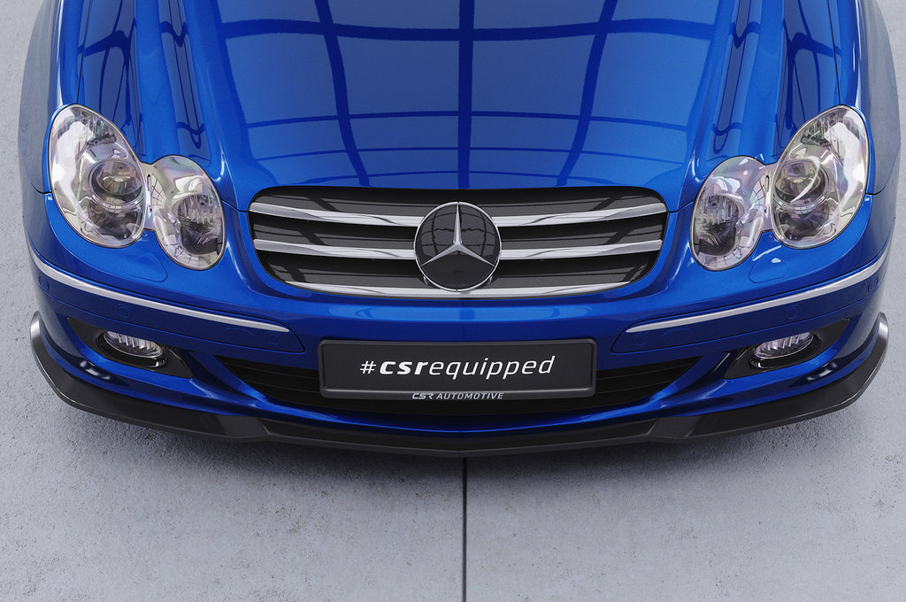 CSR Frontspoiler | Cup-Spoilerlippe mit ABE für Mercedes-Benz CLK A209 / C209 CSL550-L Unlackiert roh (Lackierung erforderlich)