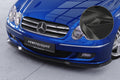 CSR Frontspoiler | Cup-Spoilerlippe mit ABE für Mercedes-Benz CLK A209 / C209 CSL550-C Carbon Look Hochglanz (keine Lackierung erforderlich)