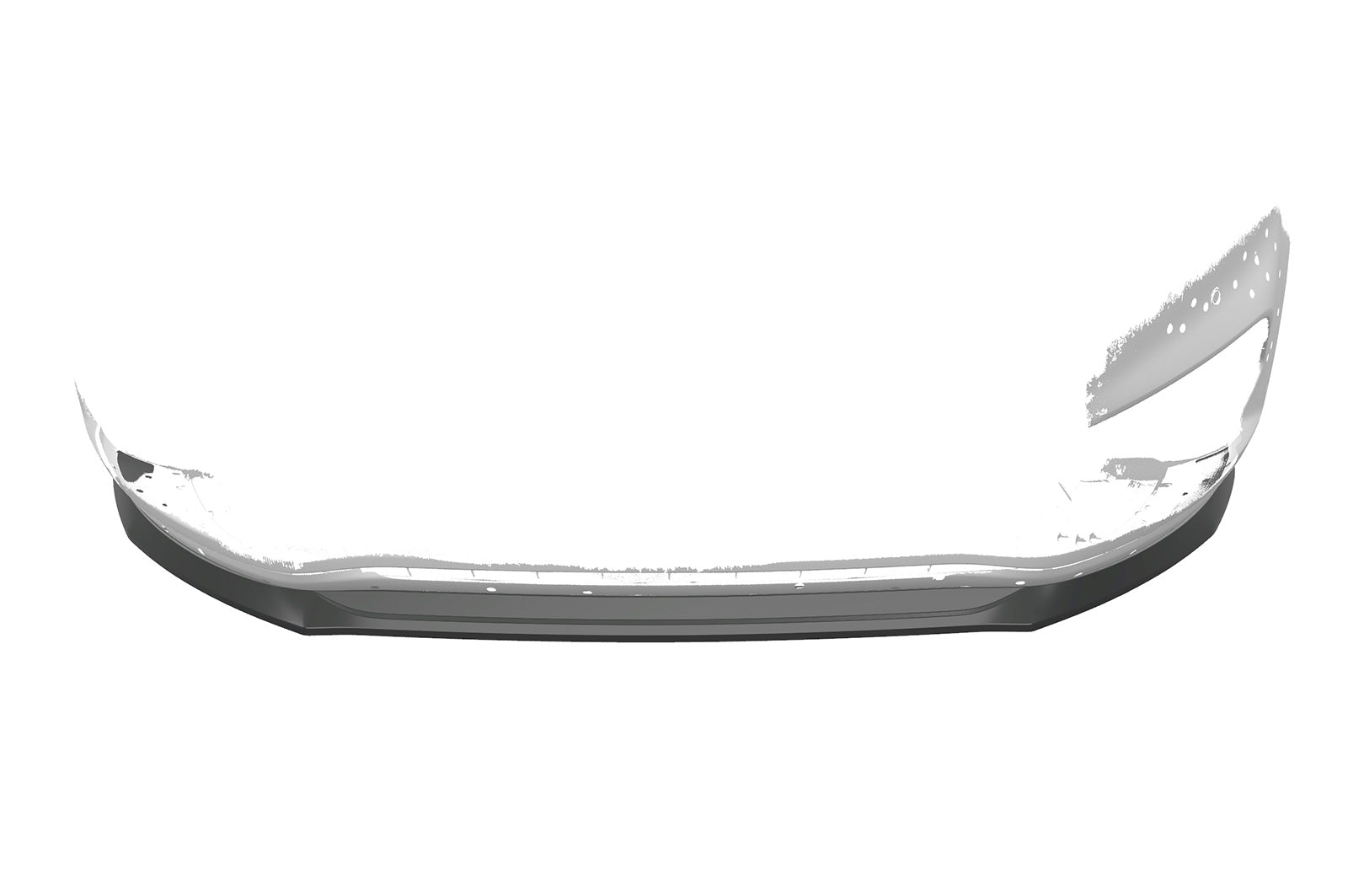 CSR Frontspoiler | Cup-Spoilerlippe mit ABE für Ford S-Max MK2 CSL551-C Carbon Look Hochglanz (keine Lackierung erforderlich)