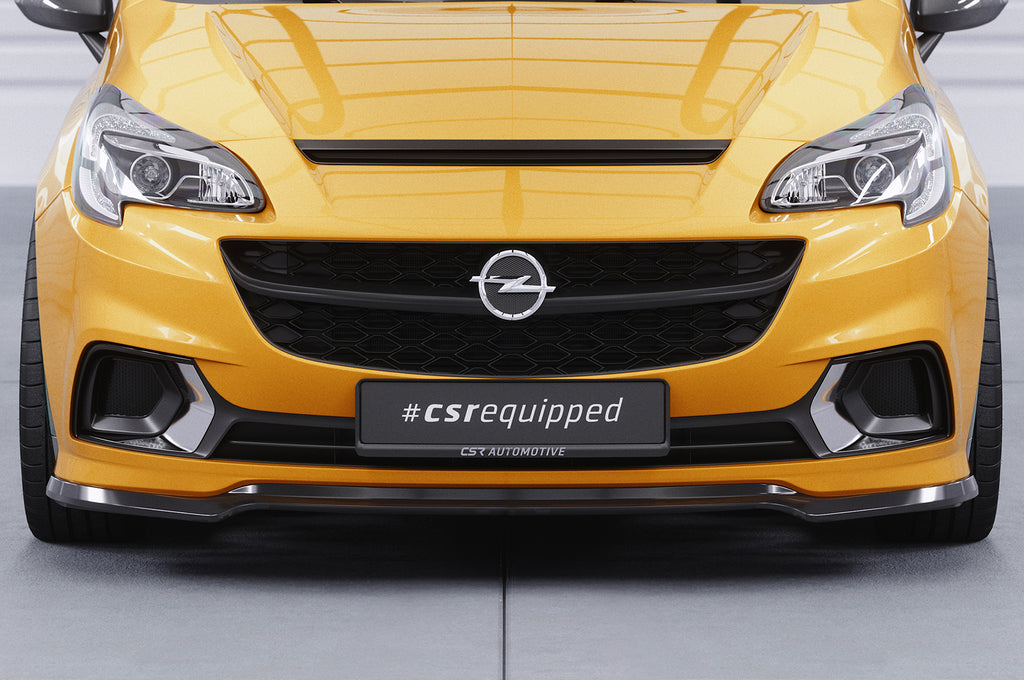 CSR Frontspoiler | Cup-Spoilerlippe mit ABE für Opel Corsa E OPC / GSi CSL554