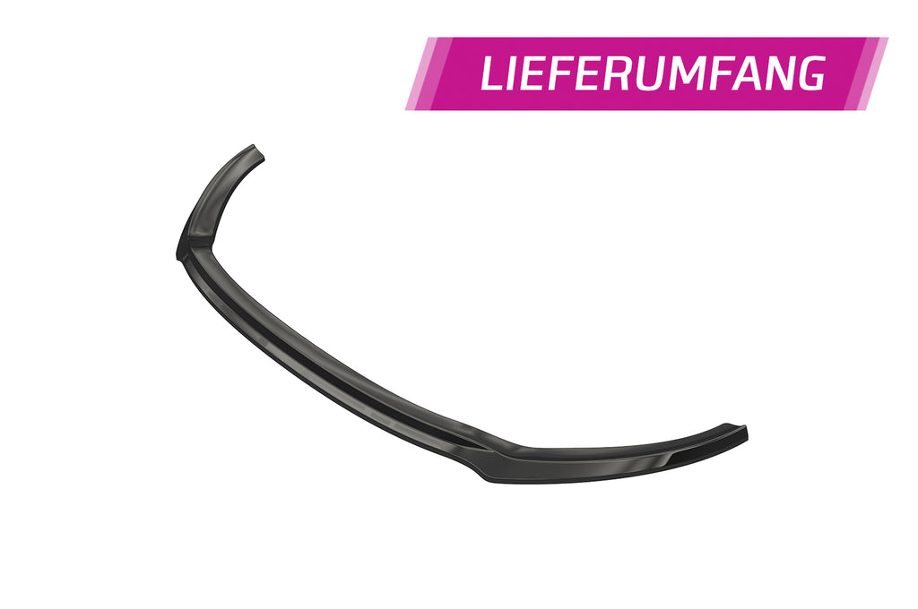 CSR Frontspoiler | Cup-Spoilerlippe mit ABE für Opel Corsa E OPC / GSi CSL554-G Glossy schwarz Hochglanz (keine Lackierung erforderlich)