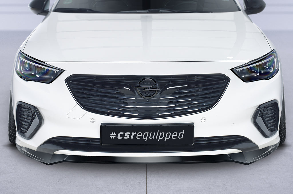 CSR Frontspoiler | Cup-Spoilerlippe mit ABE für Opel Insignia B Gsi CSL560-S Strukturiert schwarz matt (keine Lackierung erforderlich)