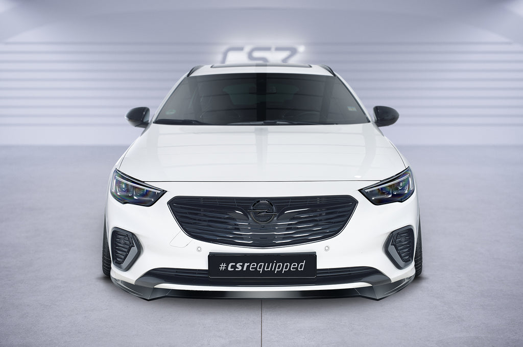 CSR Frontspoiler | Cup-Spoilerlippe mit ABE für Opel Insignia B Gsi CSL560-L Unlackiert roh (Lackierung erforderlich)