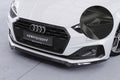 CSR Frontspoiler | Cup-Spoilerlippe mit ABE für Audi A5 F5  Basis / Advanced CSL562-C Carbon Look Hochglanz (keine Lackierung erforderlich)