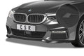 CSR Frontspoiler | Cup-Spoilerlippe mit ABE für BMW 5er G30/G31 M-Paket CSL564-S Strukturiert schwarz matt (keine Lackierung erforderlich)