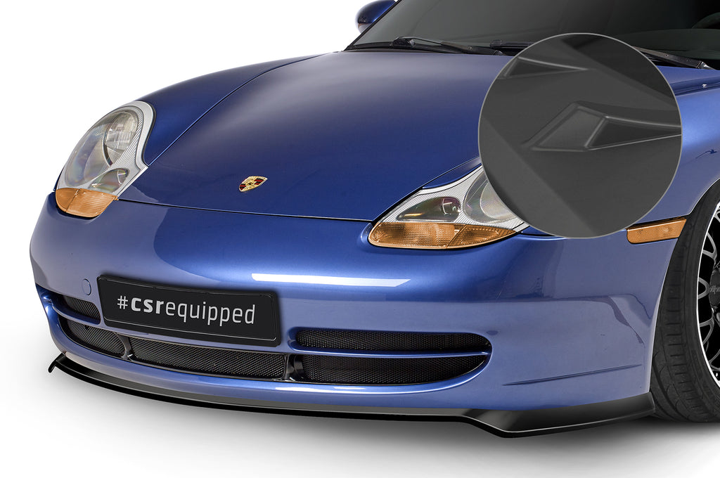 CSR Frontspoiler | Cup-Spoilerlippe mit ABE für Porsche 911/996 CSL565-L Unlackiert roh (Lackierung erforderlich)