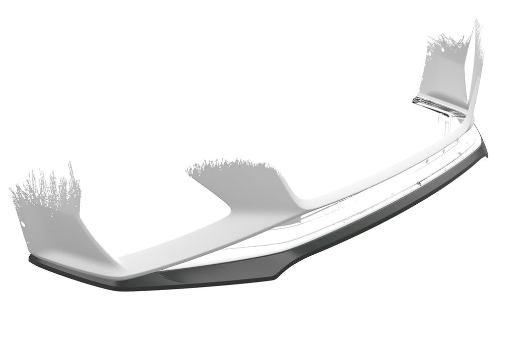 CSR Frontspoiler | Cup-Spoilerlippe mit ABE für Audi RS6 C8 / RS7 C8 (4K) CSL566-C Carbon Look Hochglanz (keine Lackierung erforderlich)