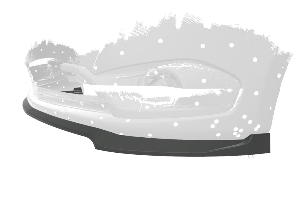 CSR Frontspoiler | Cup-Spoilerlippe mit ABE für Mercedes-Benz Citan W415 CSL569-G Glossy schwarz Hochglanz (keine Lackierung erforderlich)