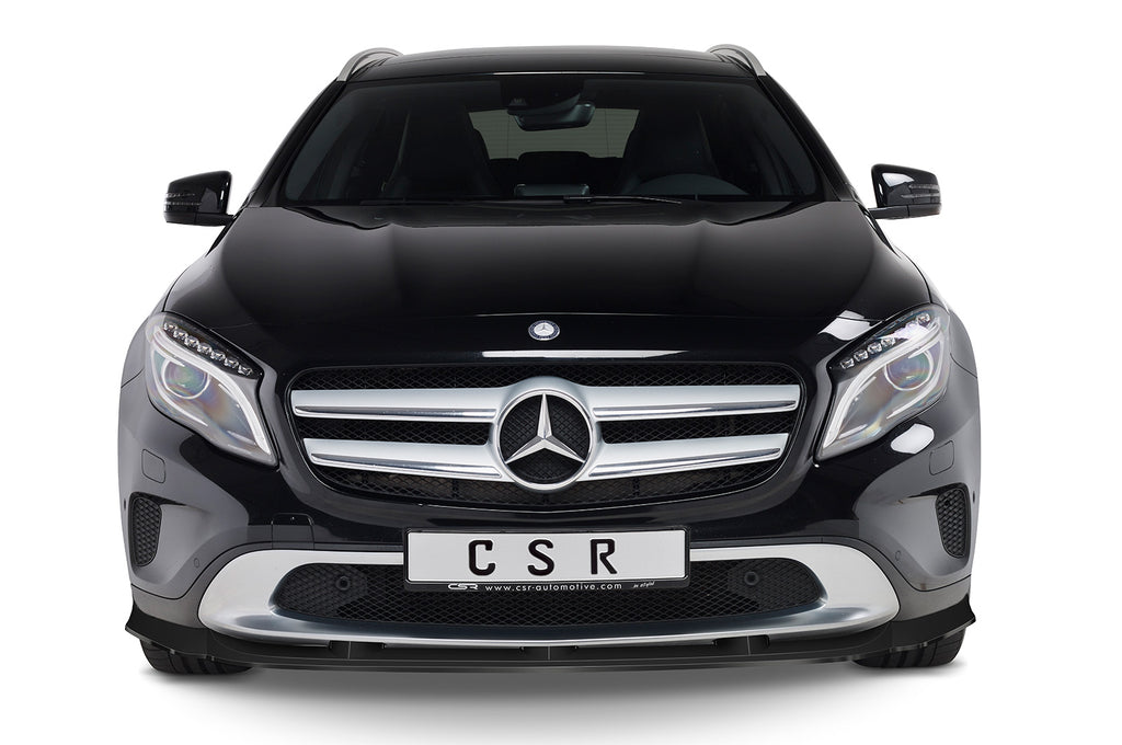 CSR Frontspoiler | Cup-Spoilerlippe mit ABE für Mercedes-Benz GLA (X156) CSL572-C Carbon Look Hochglanz (keine Lackierung erforderlich)