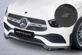 CSR Frontspoiler | Cup-Spoilerlippe mit ABE für Mercedes-Benz GLC (C253/X253) AMG-Line CSL573-S Strukturiert schwarz matt (keine Lackierung erforderlich)