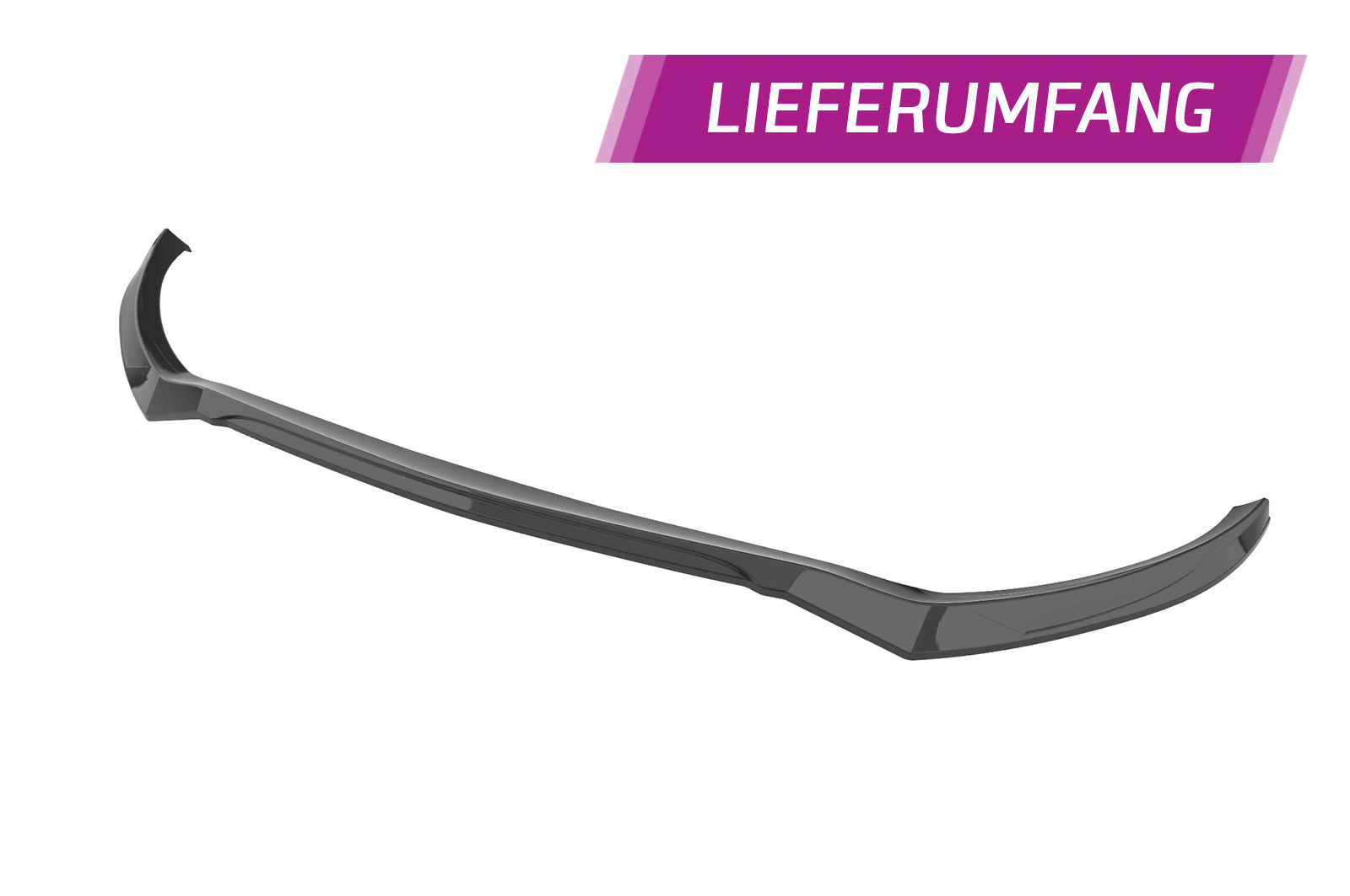 CSR Frontspoiler | Cup-Spoilerlippe mit ABE für Mercedes-Benz GLC (C253/X253) AMG-Line CSL573-L Unlackiert roh (Lackierung erforderlich)