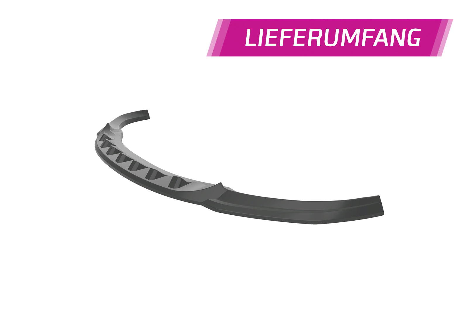 CSR Frontspoiler | Cup-Spoilerlippe mit ABE für BMW X2 F39 M-Paket CSL574-G Glossy schwarz Hochglanz (keine Lackierung erforderlich)