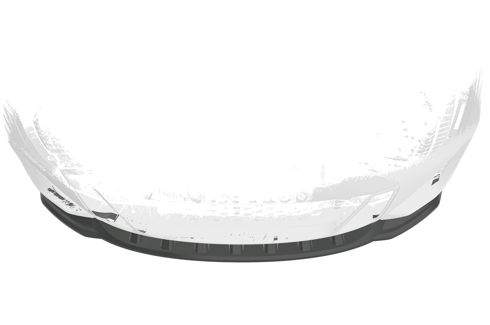 CSR Frontspoiler | Cup-Spoilerlippe mit ABE für BMW X2 F39 M-Paket CSL574-G Glossy schwarz Hochglanz (keine Lackierung erforderlich)