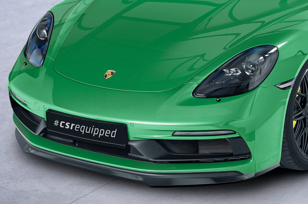CSR Frontspoiler | Cup-Spoilerlippe mit ABE für Porsche 718 Cayman/Boxster GTS 4.0 (982) CSL575