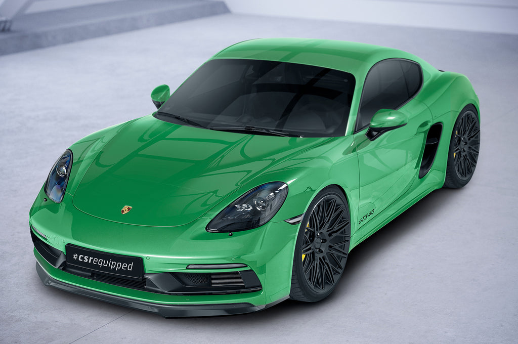 CSR Frontspoiler | Cup-Spoilerlippe mit ABE für Porsche 718 Cayman/Boxster GTS 4.0 (982) CSL575