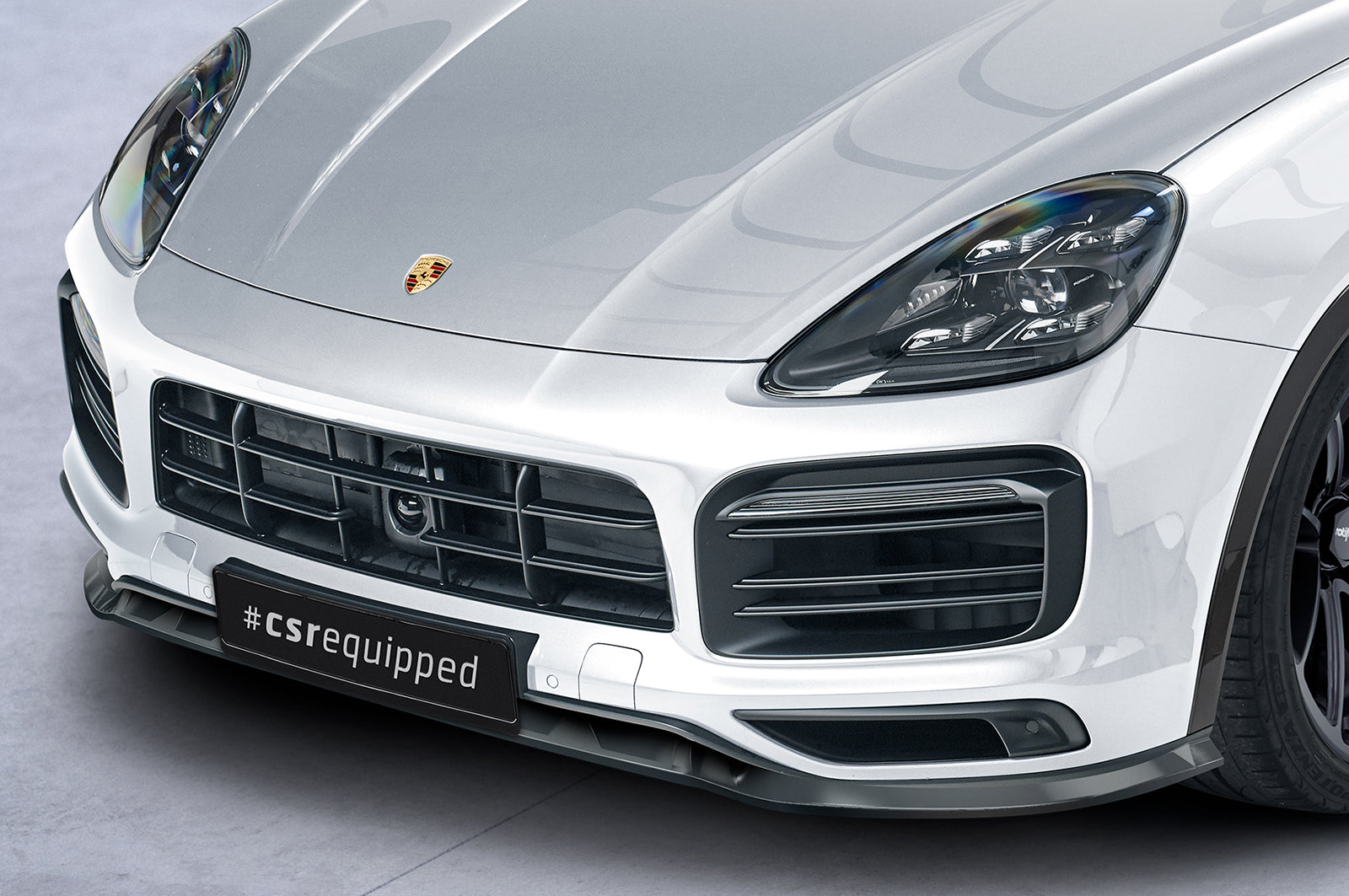 CSR Frontspoiler | Cup-Spoilerlippe mit ABE für Porsche Cayenne P0536/9YA CSL576