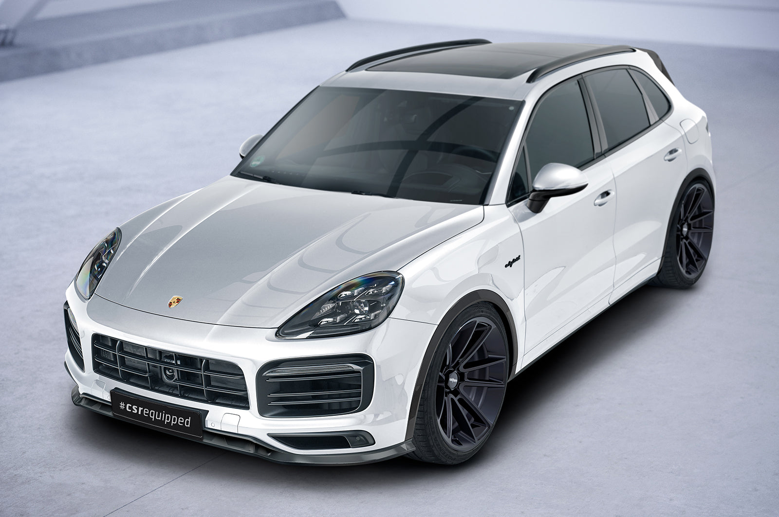 CSR Frontspoiler | Cup-Spoilerlippe mit ABE für Porsche Cayenne P0536/9YA CSL576