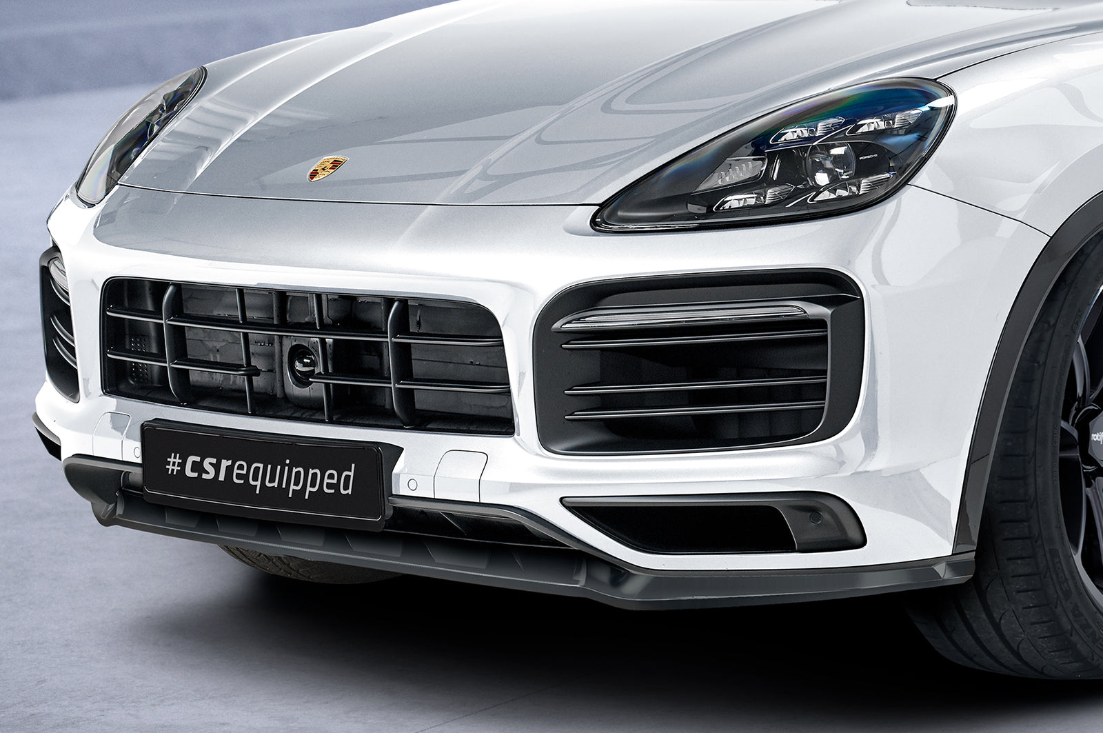CSR Frontspoiler | Cup-Spoilerlippe mit ABE für Porsche Cayenne P0536/9YA CSL576