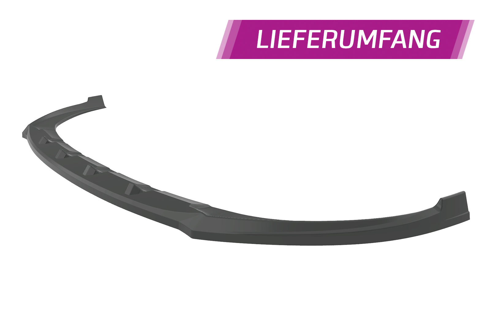 CSR Frontspoiler | Cup-Spoilerlippe mit ABE für Kia Sportage QLE CSL577-S Strukturiert schwarz matt (keine Lackierung erforderlich)