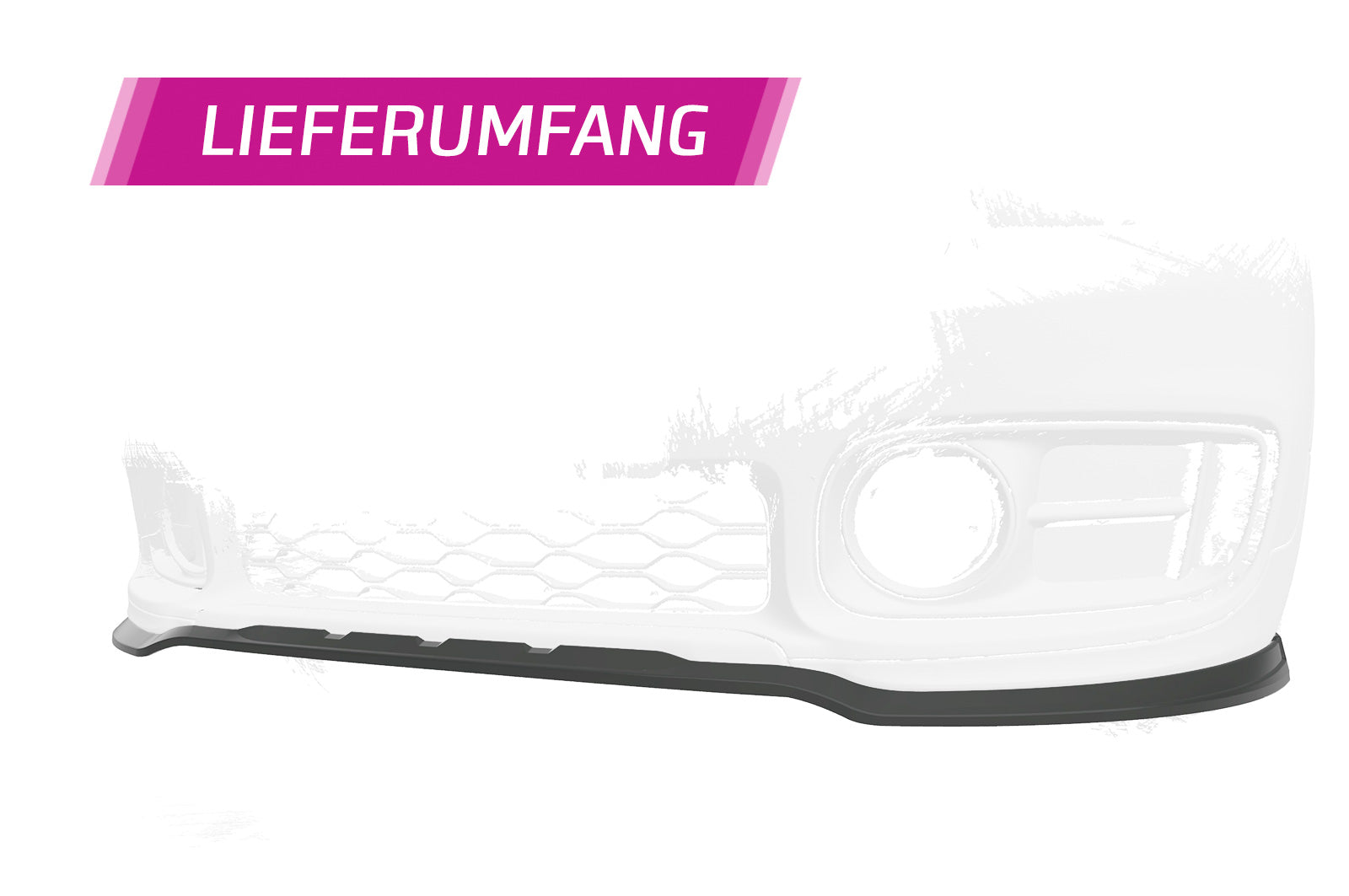 CSR Frontspoiler | Cup-Spoilerlippe mit ABE für Mini Countryman F60 CSL578