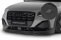 CSR Frontspoiler | Cup-Spoilerlippe mit ABE für Audi Q2 (GA) CSL580-S Strukturiert schwarz matt (keine Lackierung erforderlich)