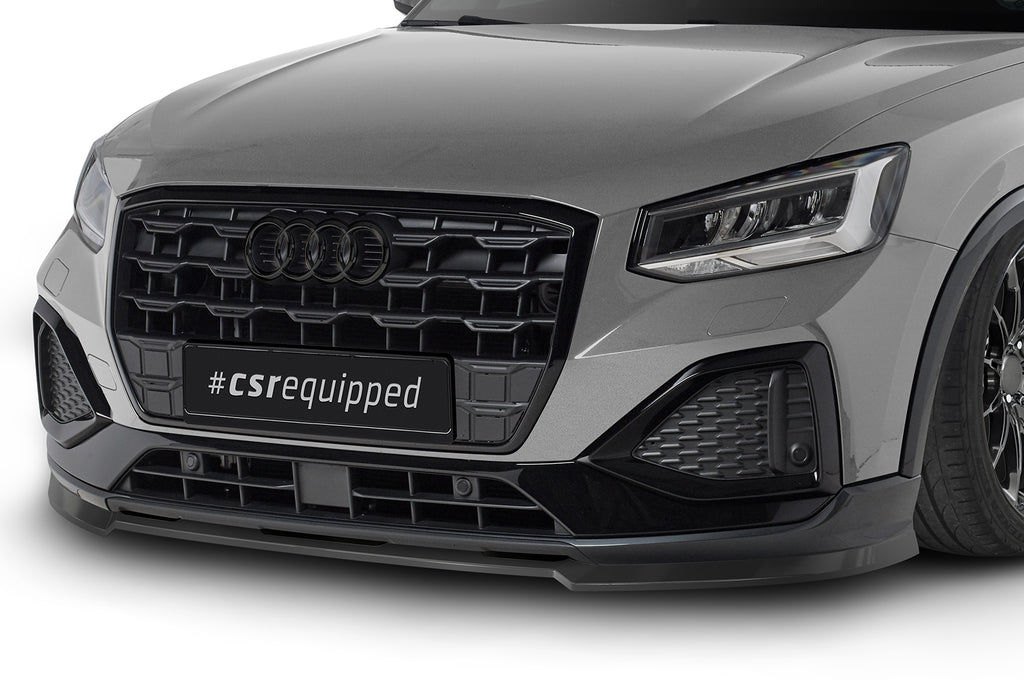 CSR Frontspoiler | Cup-Spoilerlippe mit ABE für Audi Q2 (GA) CSL580