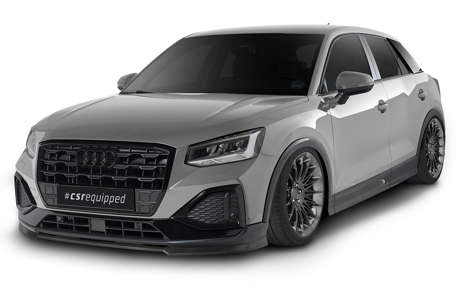 CSR Frontspoiler | Cup-Spoilerlippe mit ABE für Audi Q2 (GA) CSL580