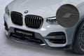 CSR Frontspoiler | Cup-Spoilerlippe mit ABE für BMW X3 G01 CSL581-S Strukturiert schwarz matt (keine Lackierung erforderlich)