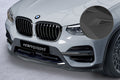 CSR Frontspoiler | Cup-Spoilerlippe mit ABE für BMW X3 G01 CSL581-L Unlackiert roh (Lackierung erforderlich)